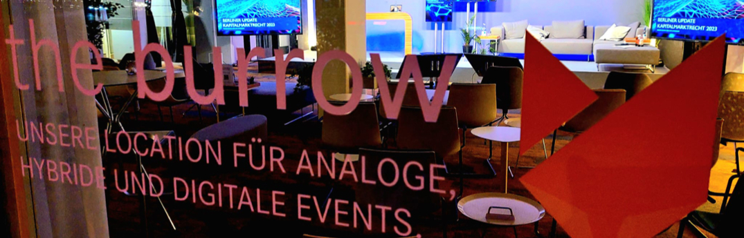 the burrow Berlin by GRÜNEBAUM Event Services & Consulting GmbH & Co. KG